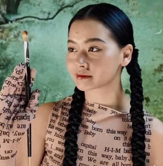 Chuu Way, artiste peintre du Myanmar