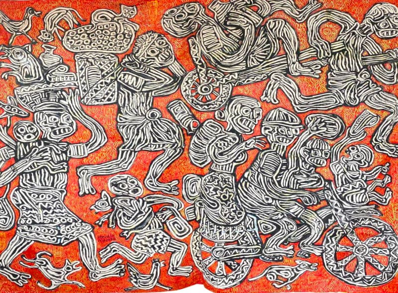Exposition « Le Fil Intérieur » – Htein Lin, artiste birman